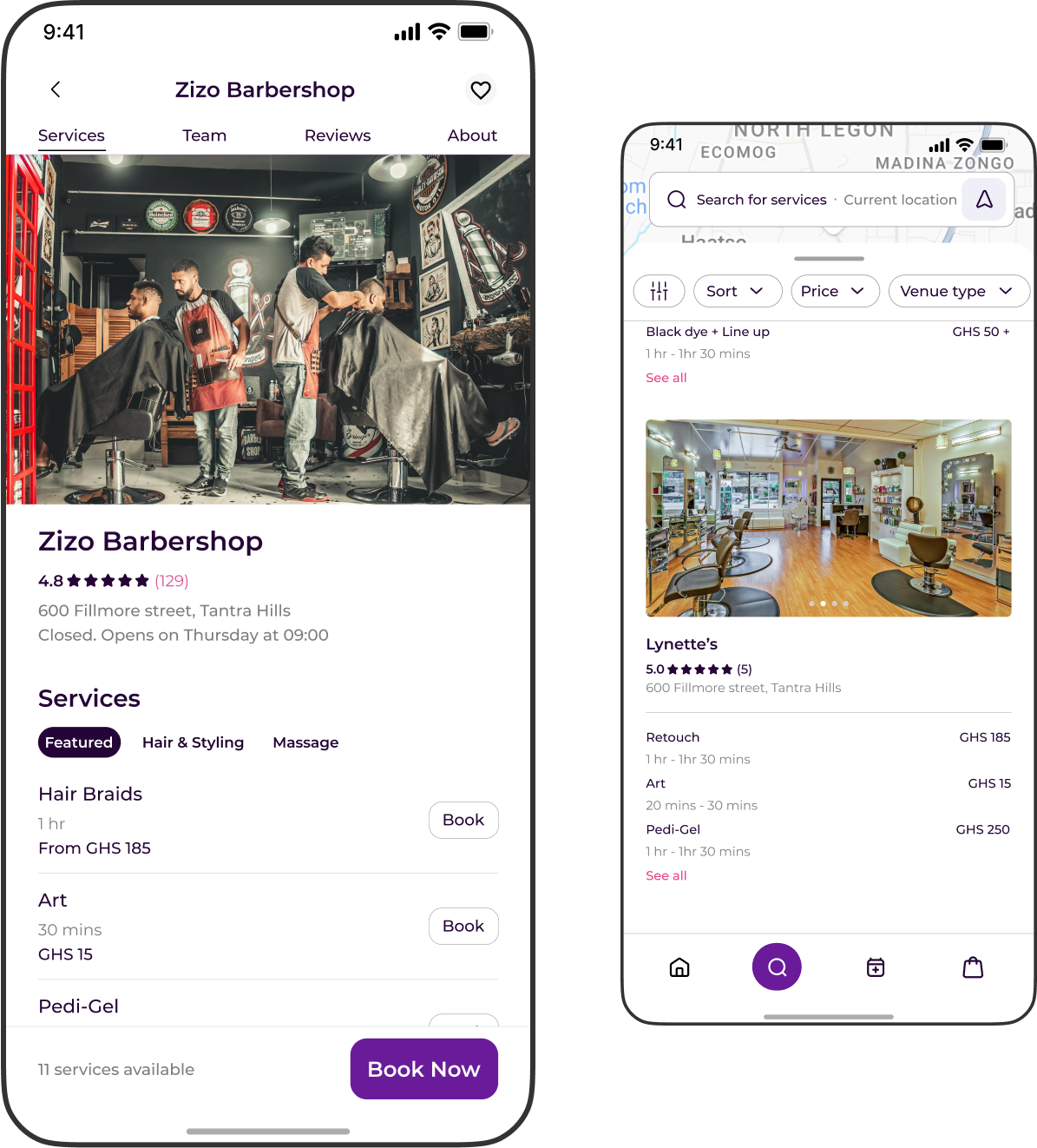 Self Vibe Mobile App Screenshots
